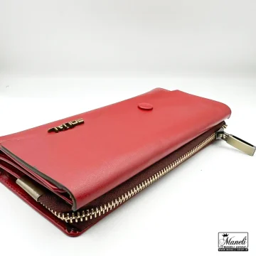 کیف پولی چرم زیپدار