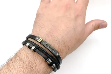 دستبند چرمی مردانه هابلوت Hublot: انتخابی بی‌نظیر 14030463