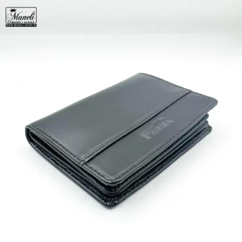 خرید جاکارتی چرم طبیعی مشکی