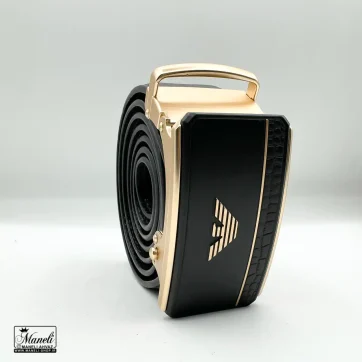 کمربند ریلی چرم امپریو آرمانی