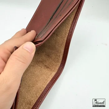 خرید کیف پولی چرم طبیعی کوتاه میلانو