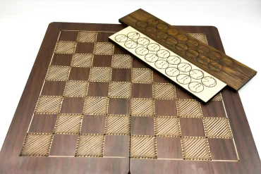 تخته نرد و شطرنج مسافرتی MDF