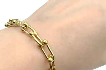 دستبند تیفانی رنگ ثابت استیل