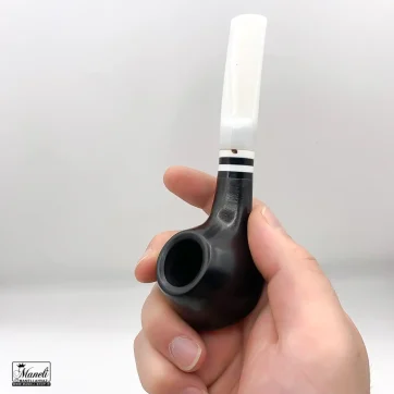 پیپ چوبی ارزان دسته سفید خوش دست و زیبا