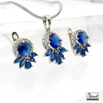 نیم‌ست رنگ ثابت نگین آبی ژوپینگ 140304115 - Image 3