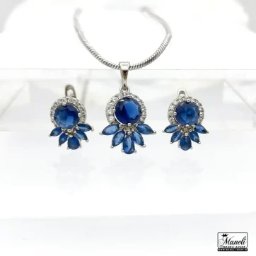 نیم‌ست رنگ ثابت نگین آبی ژوپینگ