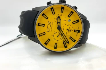 خرید ساعت کرست صفحه زرد مردانه اورجینال