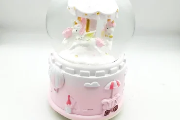 گوی کوکی موزیکال اسب تک شاخ چرخان +ویدیو 140304105