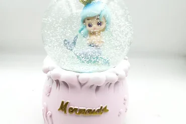 گوی موزیکال پمپی چراغ دار پری دریایی 140304106