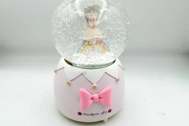 گوی موزیکال برفی فرشته | پمپی و چراغ دار 140304108