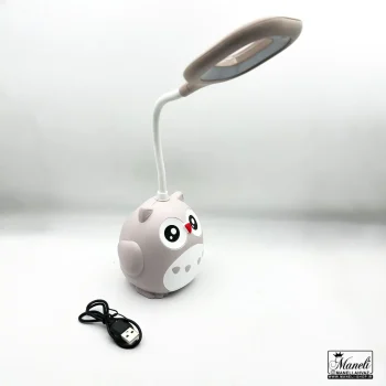 چراغ مطالعه LED جغد بنفش