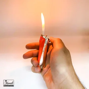 فندک گازی باریک flabox نارنجی