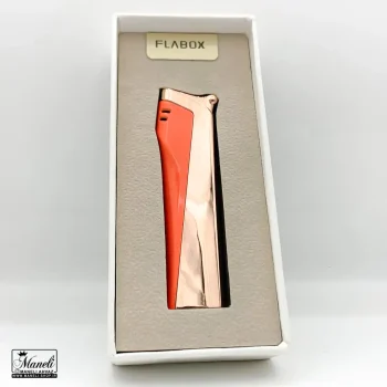 فندک گازی باریک flabox | نارنجی و مشکی 14030513 - Image 5