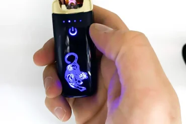 فندک شوکری شارژی طرح ببر 14030510