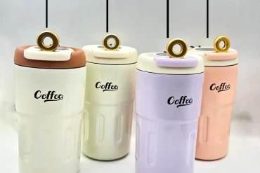 تراول ماگ استیل با نمایشگر درجه حرارت دیجیتال | رنگبندی 14030499