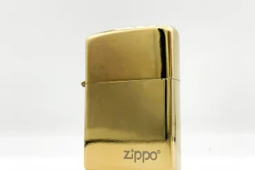 فندک زیپو بنزینی رنگ طلایی | کیفیت کپی 14030522