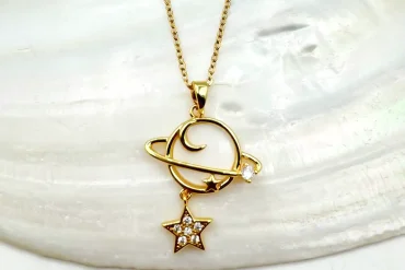 گردنبند کهکشانی با آویز ستاره | استیل | رنگ ثابت 14030556