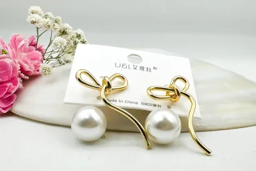 گوشواره مرواریدی میخی | استیل | درجه یک 140305111