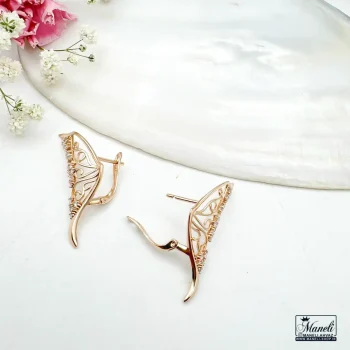 قیمت گوشواره بال پروانه ژوپینگ