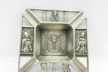 زیرسیگاری خاص با نقوش باستانی مصری | جنس پیوتر 14030649