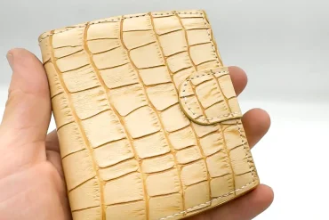 جاسیگاری جیبی روکش چرم | رنگ قهوه ای و کرمی 14030645