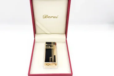 فندک بغل زن لاکچری مشکی derui | گازی 14030650