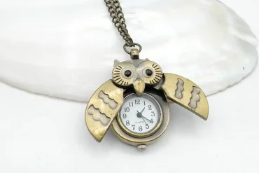 ساعت جیبی طرح جغد نوستالژی | ارزان 14030695