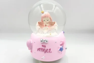 گوی صورتی کوکی متوسط فرشته | موزیکال 14030753