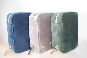 جعبه جواهراتی مخملی | سبز ،طوسی،آبی 14030761