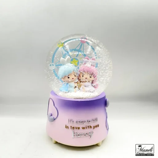 گوی موزیکال عاشقانه پمپی و چرخان | سایز بزرگ 14030786