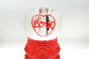 گوی موزیکال کوکی عروس و داماد | سایز بزرگ 14030787