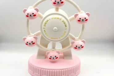 جعبه موزیکال کوکی طرح چرخ و فلک