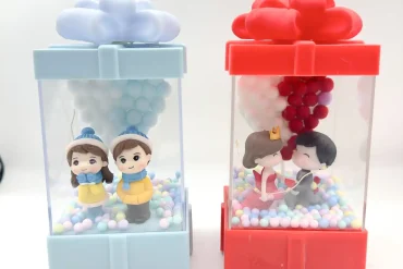 دکوری عاشقانه موزیکال و چراغ دار