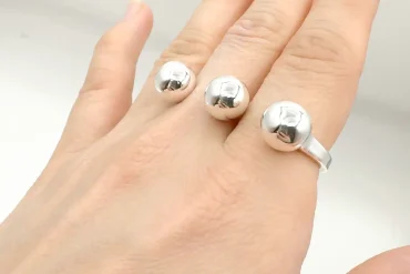 انگشتر اسپرت دو انگشتی استیل | فری سایز 14030731