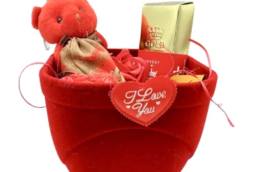 باکس ولنتاین خرسی قرمز 14030848