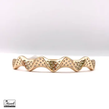 دستبند زیگزاگی النگویی ژوپینگ