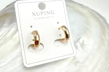 گوشواره حلقه ای ساده ژوپینگ | ضدحساسیت 14030839