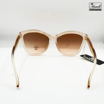 خرید وقیمت عینک زنانه chanel قهوه ای | یو وی 400