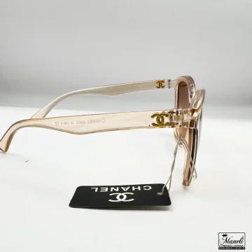 خرید عینک زنانه chanel قهوه ای هایکپی