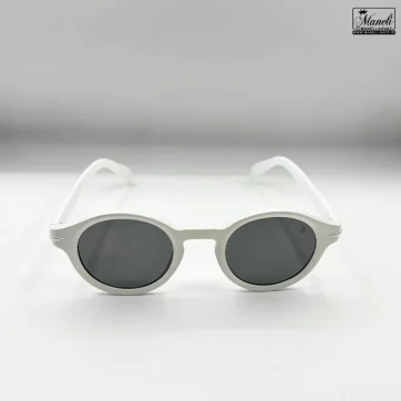 عینک آفتابی پلاریزه فریم سفید گرد | اسپرت 14030887