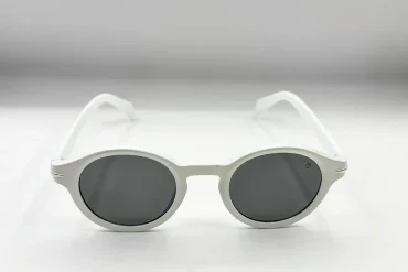 عینک آفتابی پلاریزه فریم سفید گرد | اسپرت 14030887