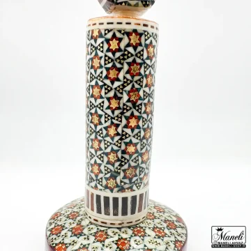 سرمه دان چوبی خاتم کاری شیراز: زیبایی هنر سنتی در دستان شما 14030850 - Image 6