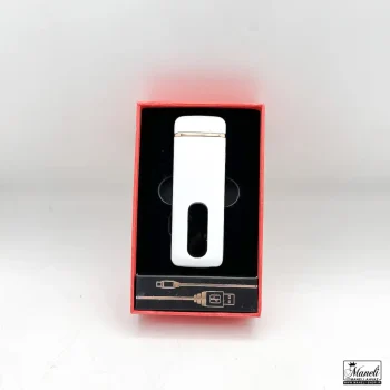 خرید فندک شارژی شوکری ARC Lighter سفید