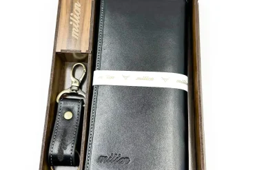 ست کیف پول بلند و جاکلیدی مردانه چرم اصل