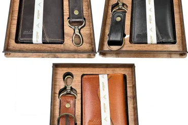 ست جاکارتی و جاکلیدی چرم طبیعی میلیون|مشکی،عسلی،قهوه ای 14031033