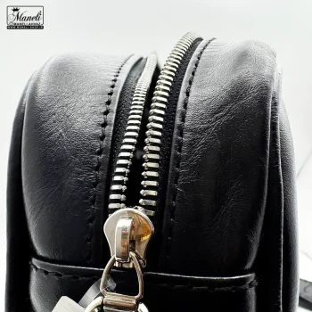کیف دستی چرم طبیعی داپ کیت برند گابریل | مشکی 14030920 - Image 4