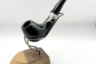 پیپ چوبی vauen مشکی با حلقه آفتاب پرست 14030898