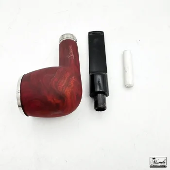 پیپ چوبی peterson قهوه ای مات با حلقه فلزی 14030899 - Image 3