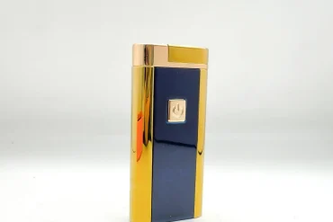 فندک شارژی چراغ قوه دار با طرح i love you | طلایی 14030910