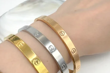 بنگل کارتیر مردانه استیل | سایز 3 - 14031056